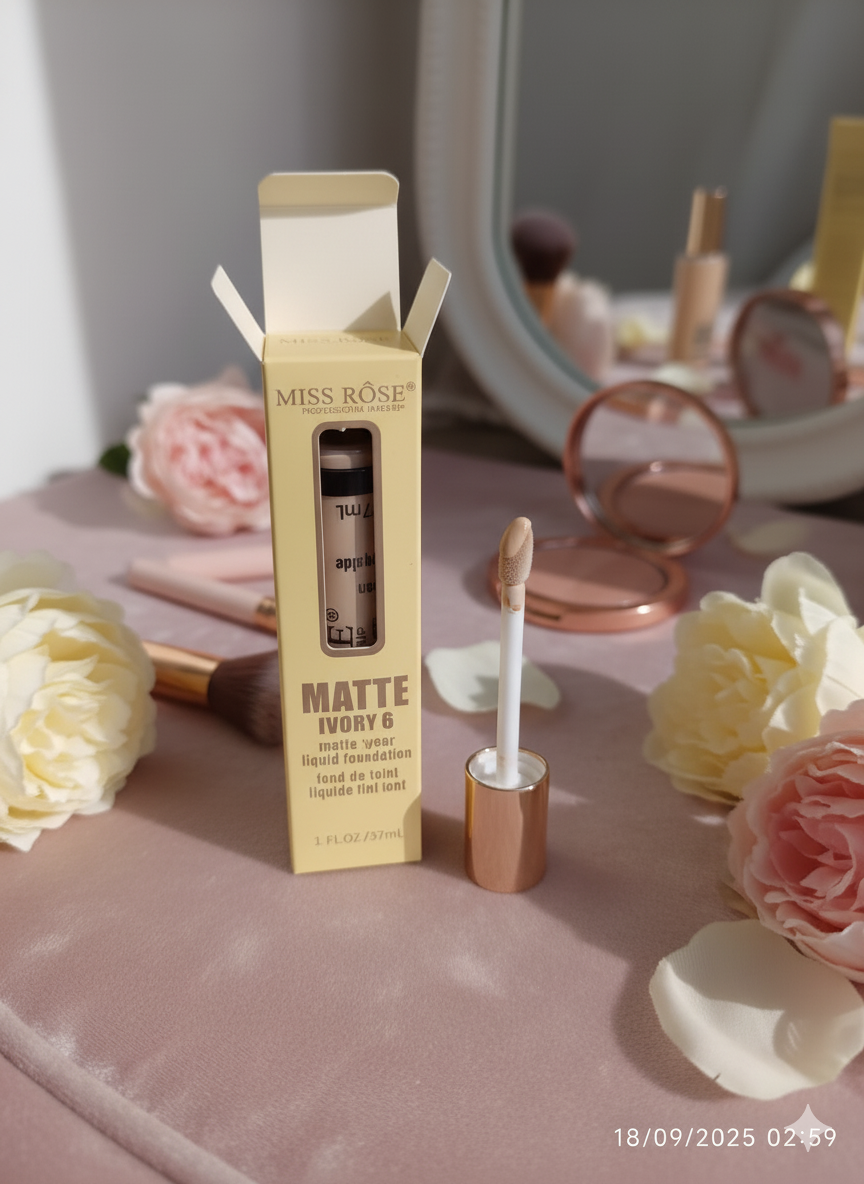 Matte Perfection: Shine-Free Face Makeup