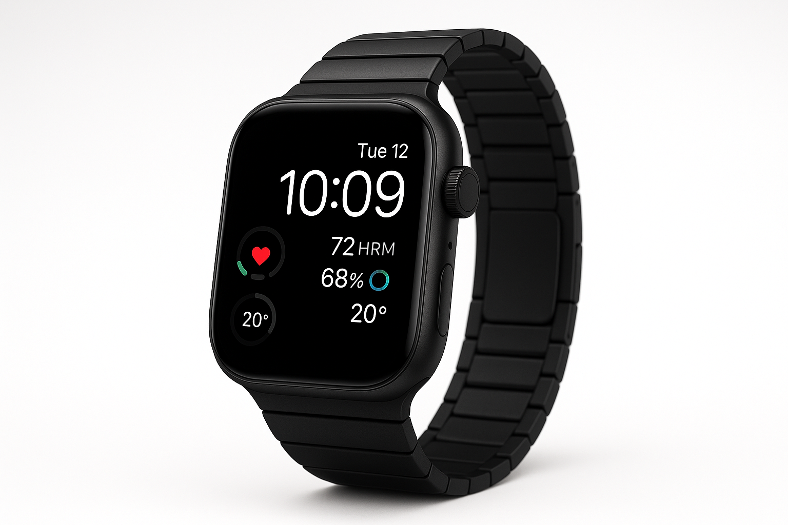 ultra smart watch mt8 in black color