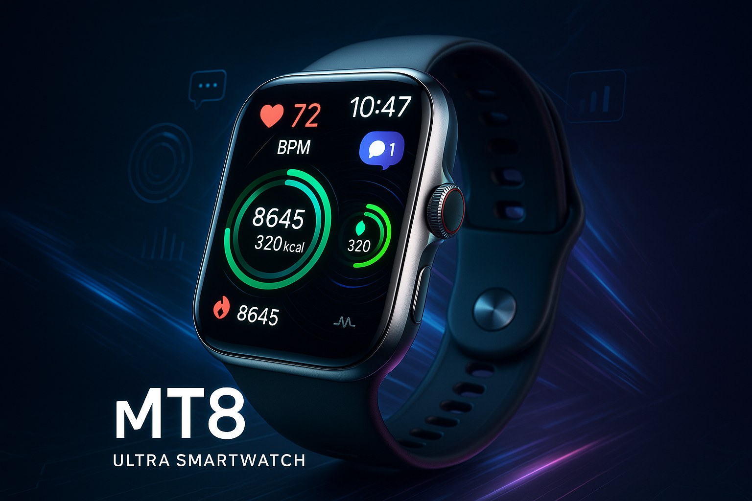 ultra smart watch mt8 make a beautiful short video 